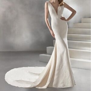 Pronovias racimo wedding gown
